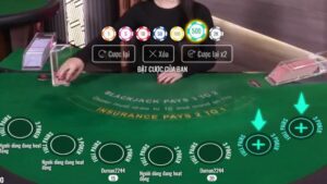 Quá trình diễn ra ván cược blackjack DA88 chuyên nghiệp