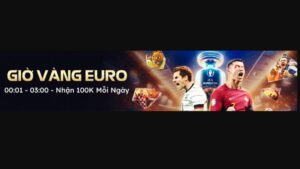 Khuyến mãi Giờ vàng Euro được DA88 áp dụng
